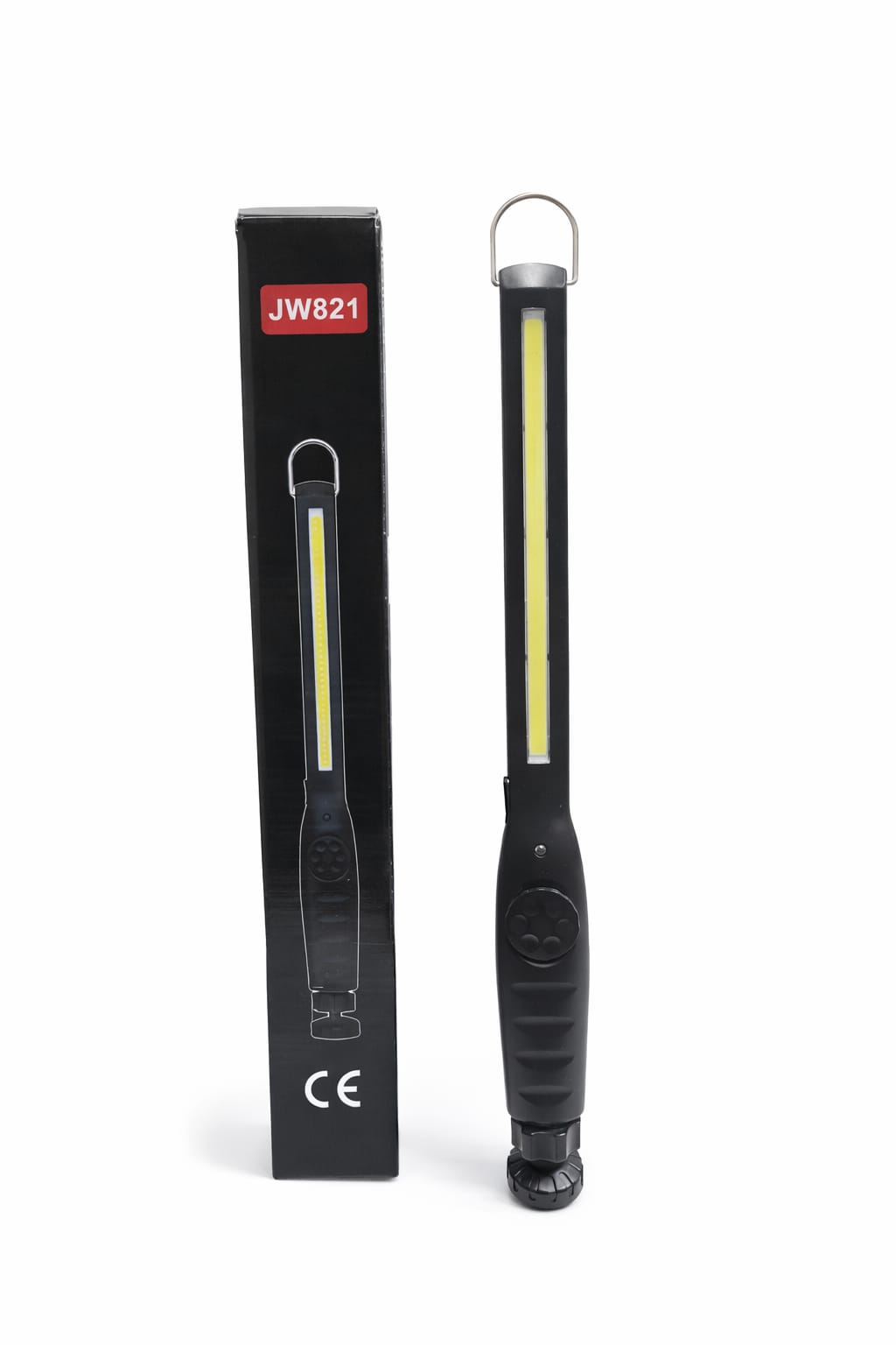Schmale COB LED-Arbeitsleuchte mit Haken